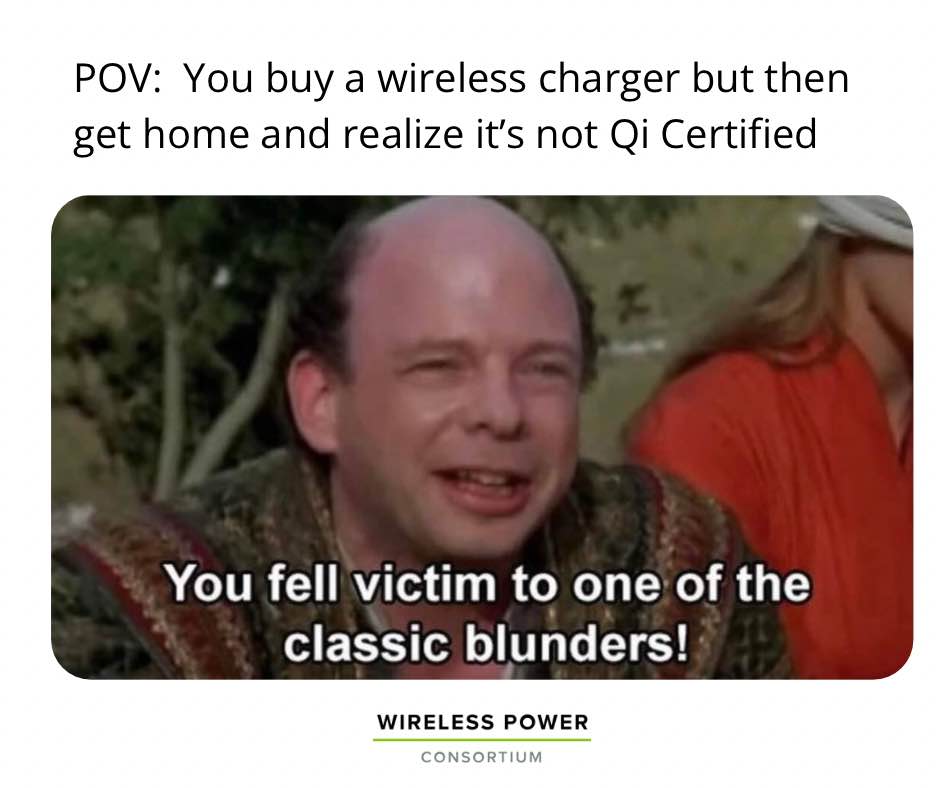 the1wpc's tweet image. Always look for the Qi logo!

#QiCertified #WirelessCharging #TechFail #WPC #ChargeSmart ⚡️