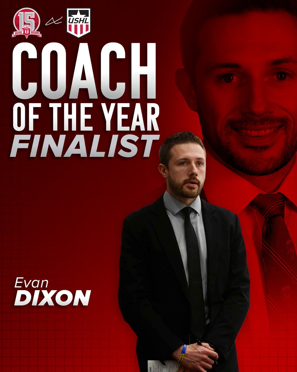 Our leader, our coach.

Head coach Evan Dixon has been named a finalist for USHL Coach of the Year!

#UnfinishedBusiness #HalosHigh
