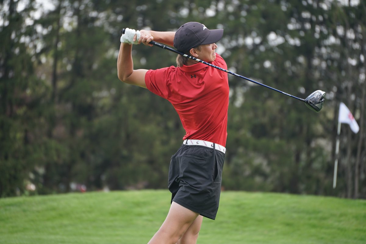 AJGAGolf's tweet photo. Rain or shine, it's tee time π¦οΈ
Hudson Burkey (-1) is the Qualifier medalist for the Boys Division of the #PreFindlay! https://t.co/bUrd4Bh5ZW