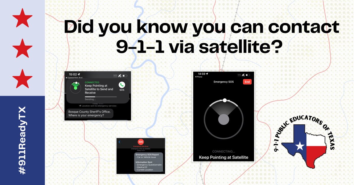 Did you know that in some areas, you can now contact 9-1-1 via satellite when you don’t have cell service? 🌍 This new technology is still rolling out and isn’t available everywhere, but it’s a big step forward for emergency response.