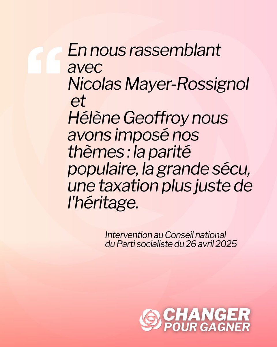 Changer_PS's tweet photo. "Nous proposons de doter le PS d'une nouvelle doctrine pour la première fois depuis 1971 : le nouveau socialisme !"

Retrouvez l'intervention de @p_brun au titre du Texte d'orientation C, Changer pour gagner ! https://t.co/BxeS9f346I