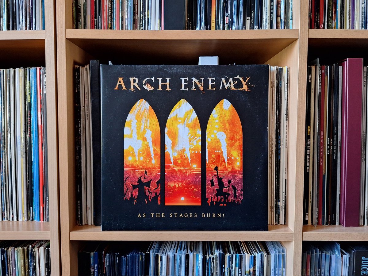#NowPlaying 

Arch Enemy • As The Stages Burn!

One of the best live albums ever released. Even the DVD edition is quite something to watch. This live album captures Arch Enemy's raging performance at Wacken Open Air Festival in Schleswig-Holstein, Germany on 6 August 2016