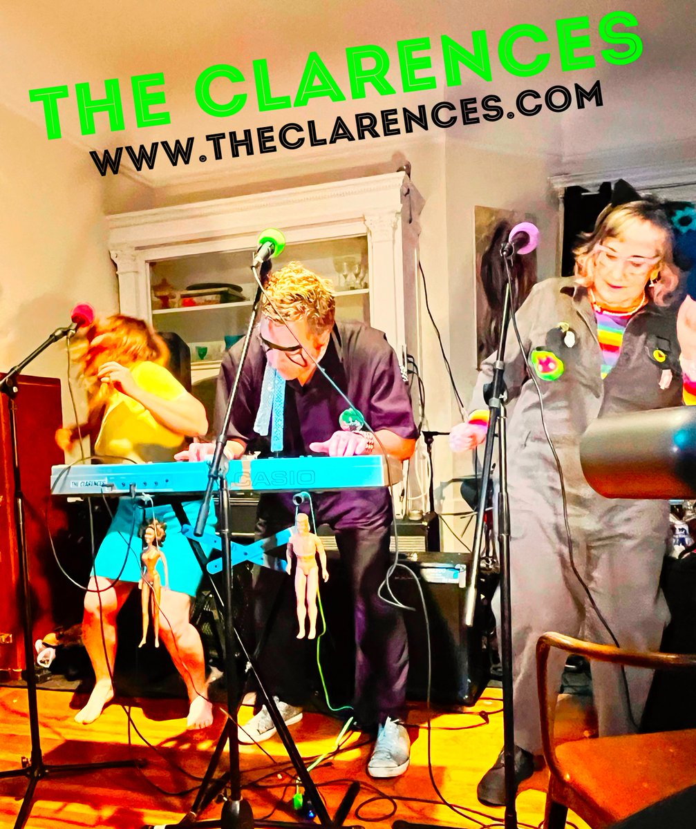 THE CLARENCES turned 19 years old on 4/23/25! #theclarences #robertmedeiros #erinshannon #leslieouthier #bobsradiocafeteria #bobsvideocafeteria #casiotonect310 #atari2600 #eddiemurphy #saturdaynightlive #joepiscopo #rockandrollandthensome #clarencewalker #thebeatles #buzzyfree