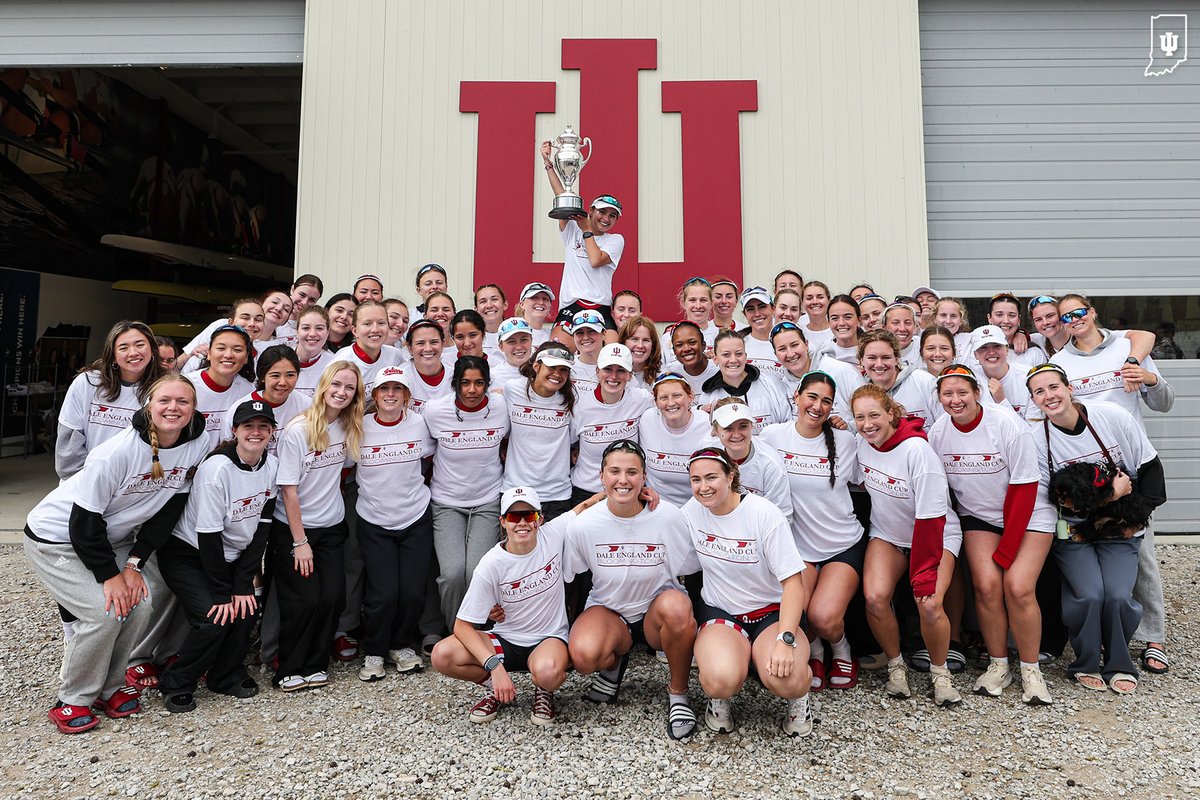 IndianaRowing's tweet photo. Eight years running...

Dale England Cup Champions! 🏆 https://t.co/VBkm8SCfIC