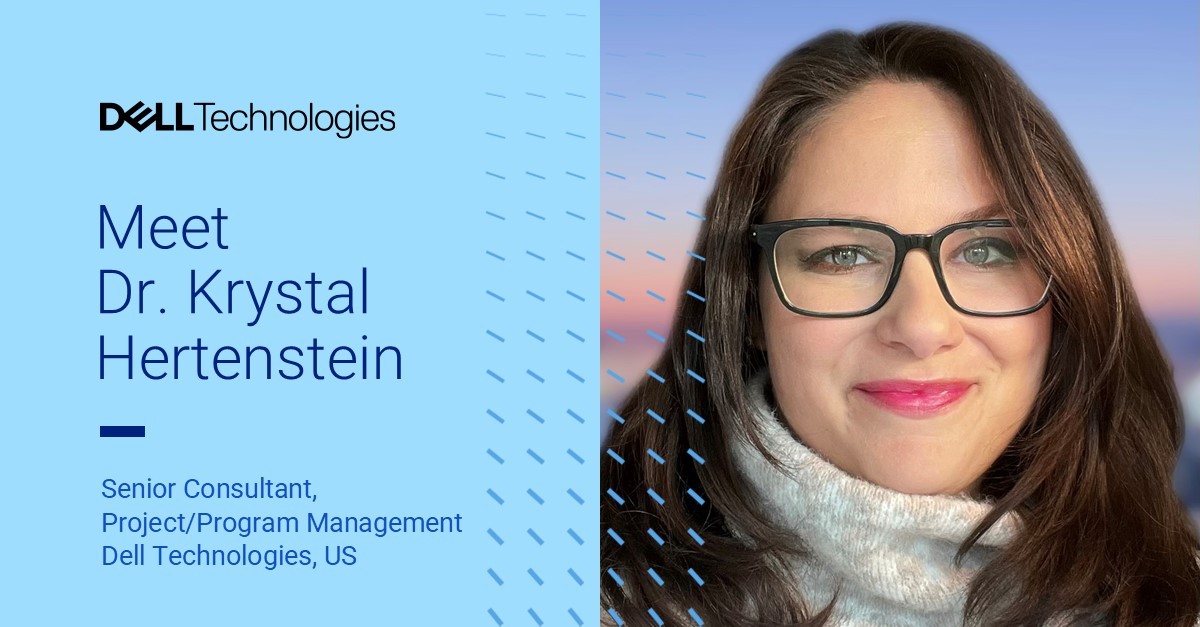 Dr. Krystal shares her experience from working as a Captain in the Army, and her transition to Dell Technologies. del.ly/60102c2Vm
 #iwork4dell