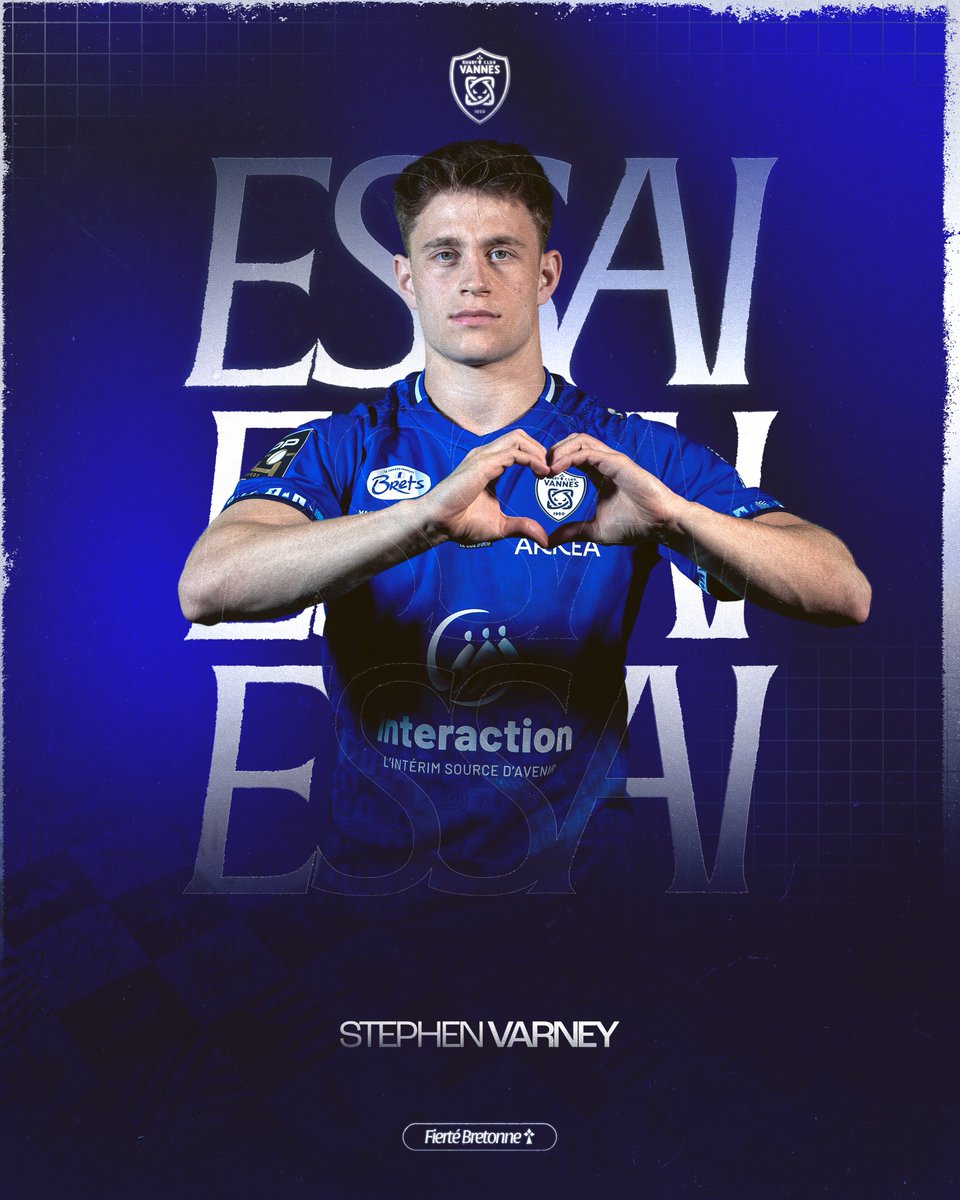 ⏱ 64' 𝐑𝐂 𝐕𝐚𝐧𝐧𝐞𝐬 27-19 𝐓𝐨𝐮𝐥𝐨𝐧

Le doublé pour notre demi de mêlée italien Stephen Varney.

#FiertéBretonne