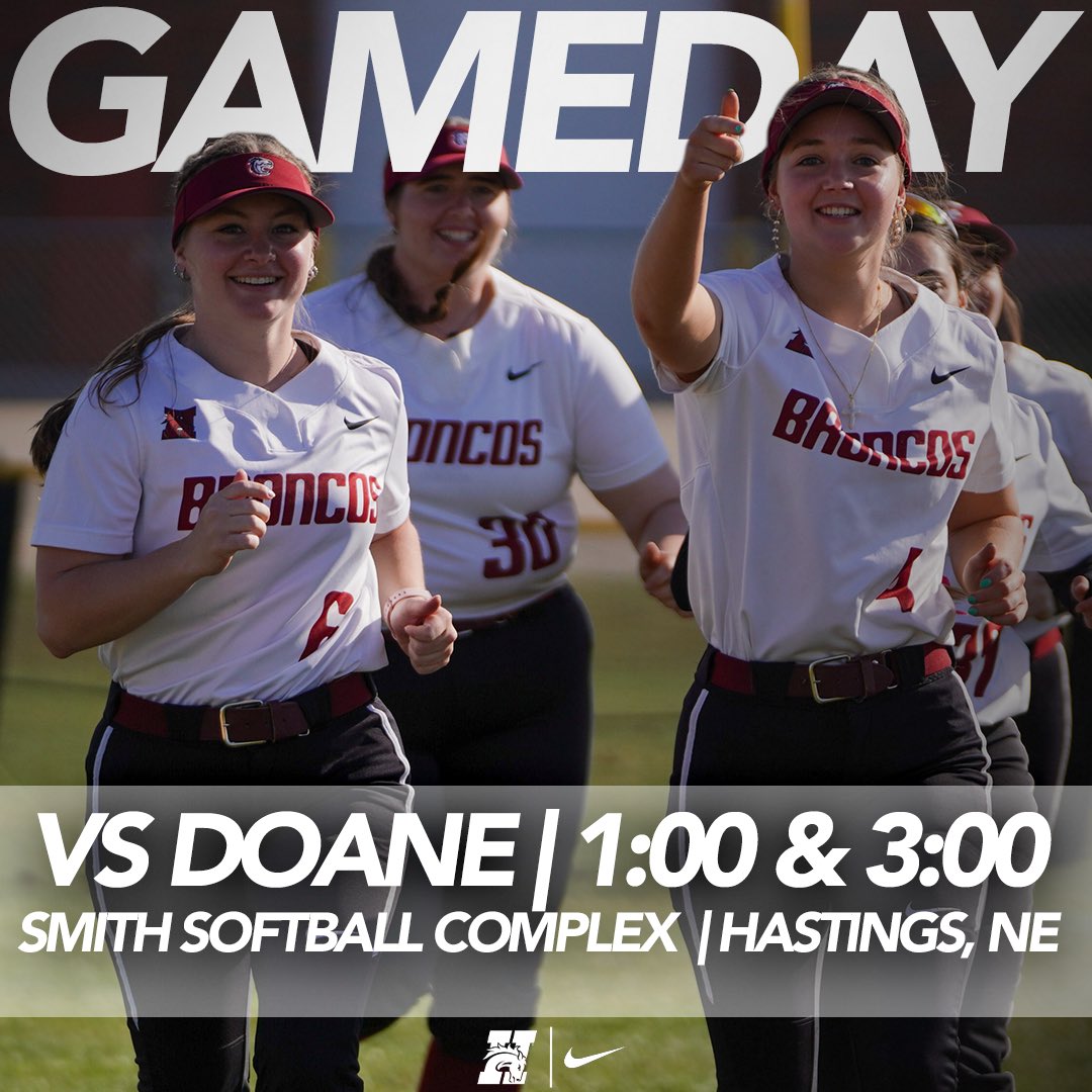 HCBroncoSB's tweet photo. IT’S GAME DAY!!
Join us for Senior Day today the Smith Softball Complex!
📺: https://t.co/HLzEFuzseg
📊: https://t.co/5KmyUyeB1o
📊: https://t.co/LQOSj3sIo7
🎙️: https://t.co/wzbPfPIvYs
#GDTBAB https://t.co/NSMZTNJbEH