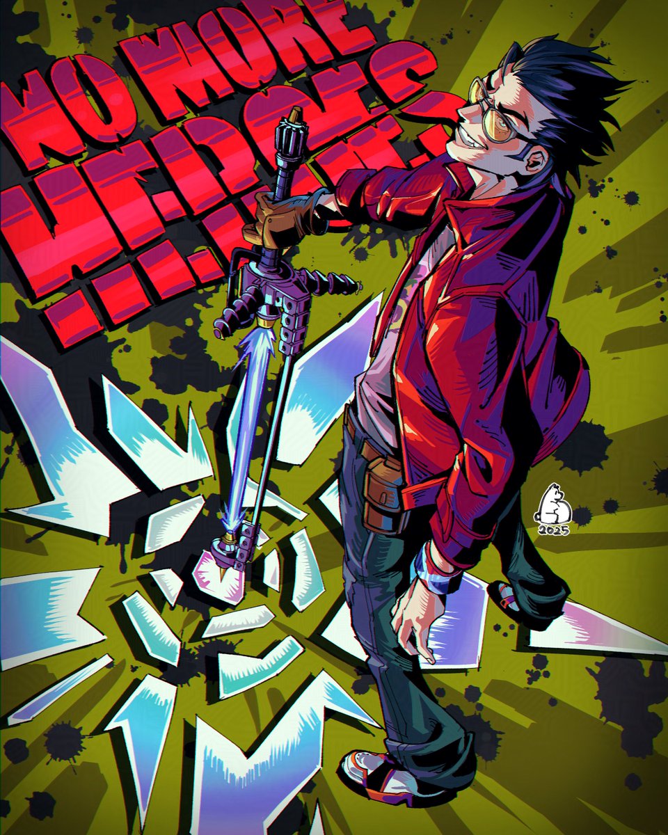 ~ Head to the Garden of Madness 🌹💀🎰~

i got to 100% No More Heroes 1 on Steam. NMH has a very special place in my heart since it's what got me and my wife together 💖