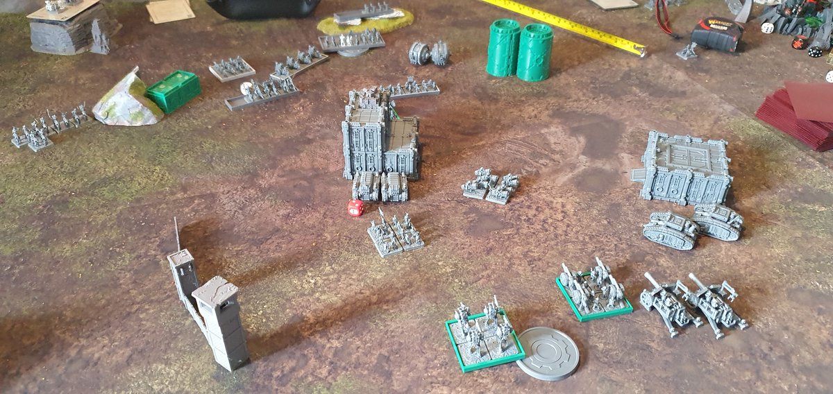 Tried my first proper game of Armoured Clash from <a href="/warcradlestudio/">Warcradle Studios</a> today! Will be posting a video review next wednesday on my patreon but the headline is: I might be converted to 10mm gaming. 

Also, I might be starting a Union army. &gt;.&gt;