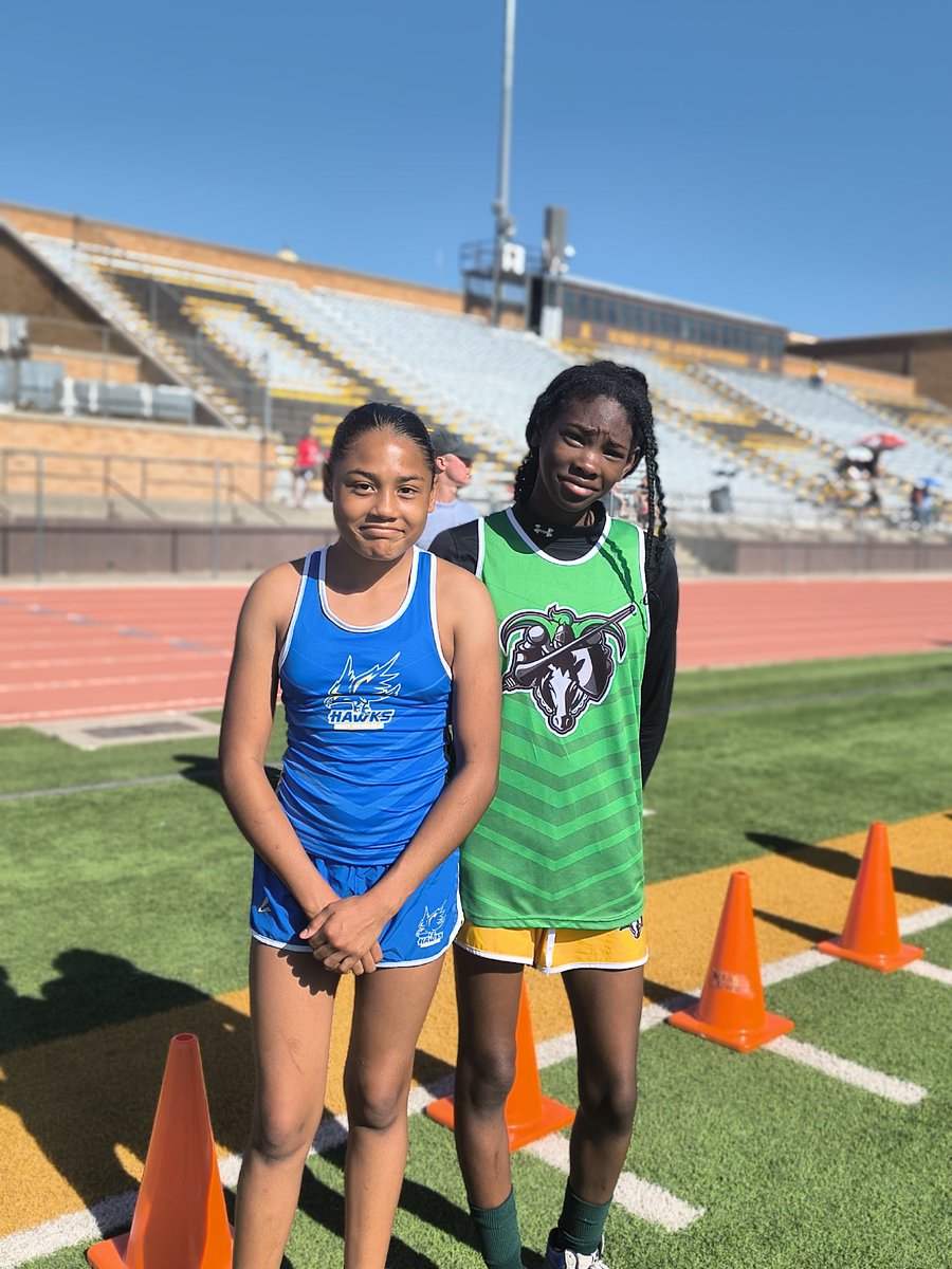 Loubna Hasseine-Silva (@coach_hasseine) on Twitter photo Maya from Bobby Joe Hill and Adrianna from <a href="/CharlesChargers/">Charles Chargers</a> before the 800m. Maya qualified for District ๐ช๐ฝ
#futureeagles
<a href="/bobbyjoehillep/">Bobby Joe Hill PK-8 EPISD</a> <a href="/AndressHS_Track/">Andress HS Track AND Field</a> <a href="/ODPHIRuben/">Luis Ruben Alarcon</a> <a href="/CoachTaylor_CT/">Chris Taylor</a> Maya from Bobby Joe Hill and Adrianna from <a href="/CharlesChargers/">Charles Chargers</a> before the 800m. Maya qualified for District ๐ช๐ฝ
#futureeagles
<a href="/bobbyjoehillep/">Bobby Joe Hill PK-8 EPISD</a> <a href="/AndressHS_Track/">Andress HS Track AND Field</a> <a href="/ODPHIRuben/">Luis Ruben Alarcon</a> <a href="/CoachTaylor_CT/">Chris Taylor</a>