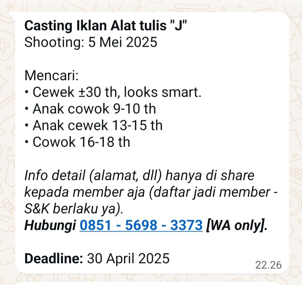 CastingId tweet picture
