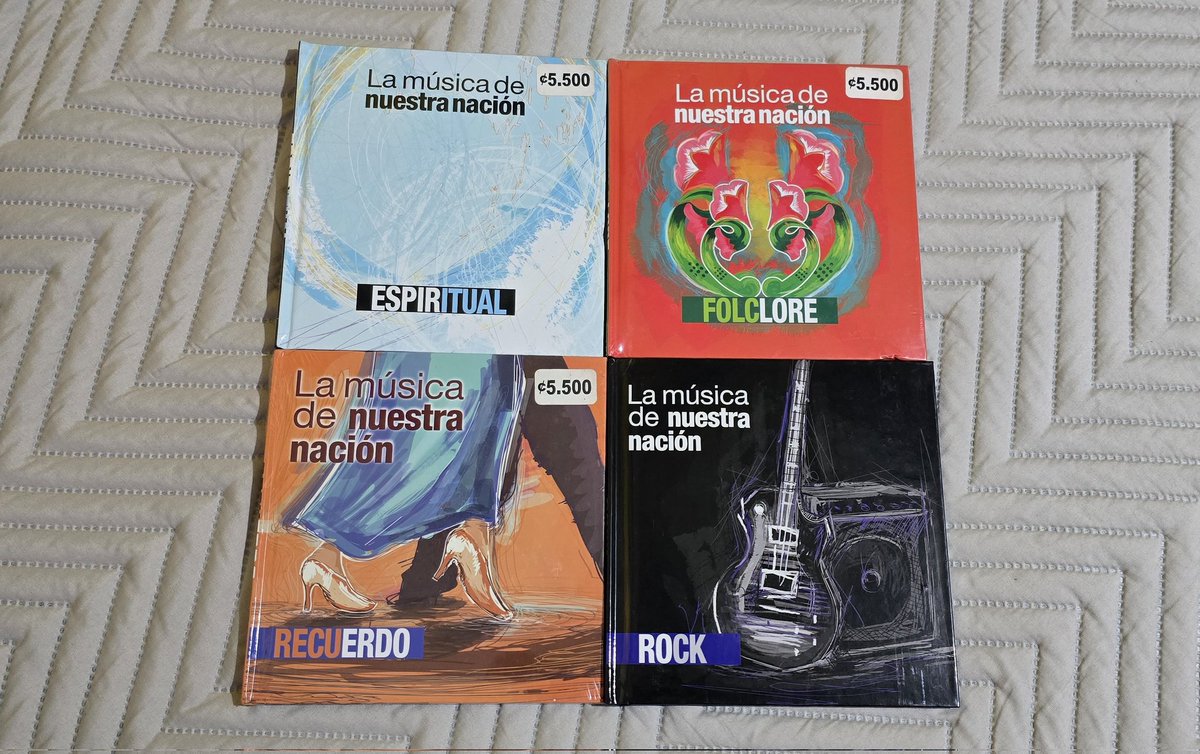 Chisco2112's tweet image. Está colección de música Costarricense de 10 cd's fue publicada en 2012 para dar a conocer la gran variedad de ritmos y compositores que tiene nuestro país. Es una obra de colección para los amantes de la música nacional.
#escuchamusicanacional #musiccollector