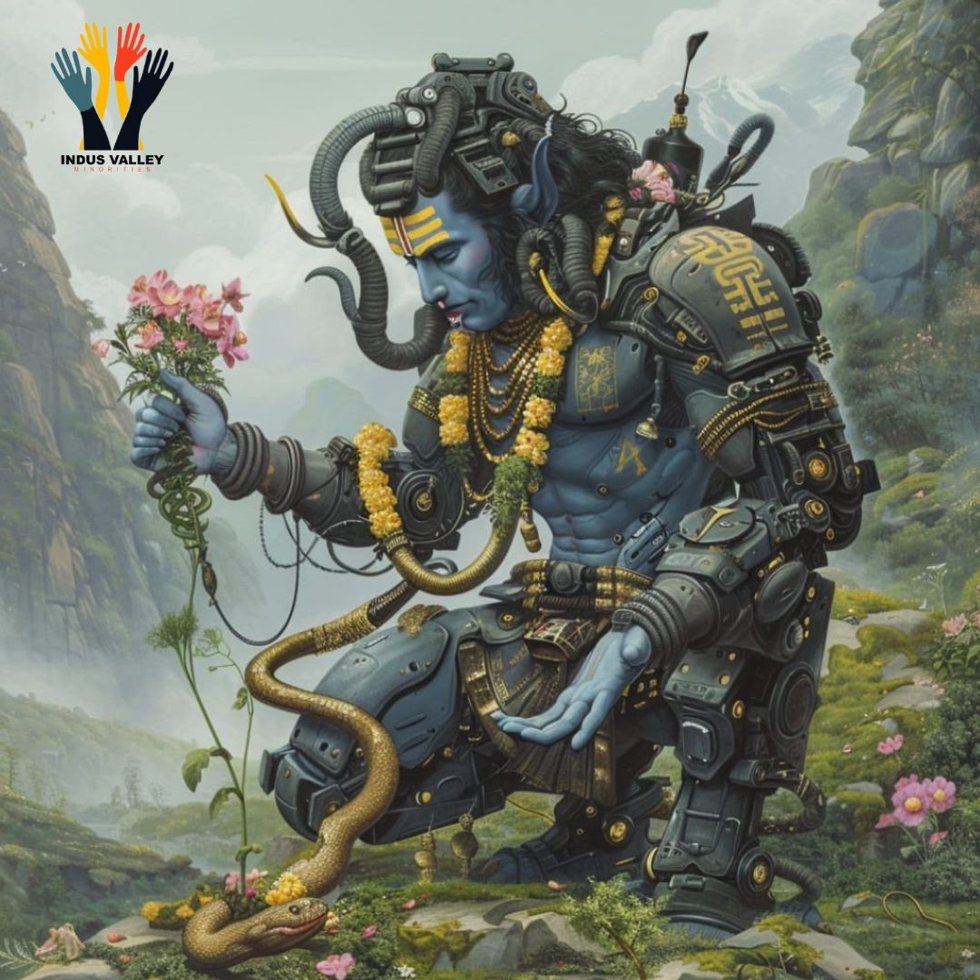 This is every Indian soldier saying goodbye to their families to answer the call for duty. 
We love you all. Jai Mahakaal.