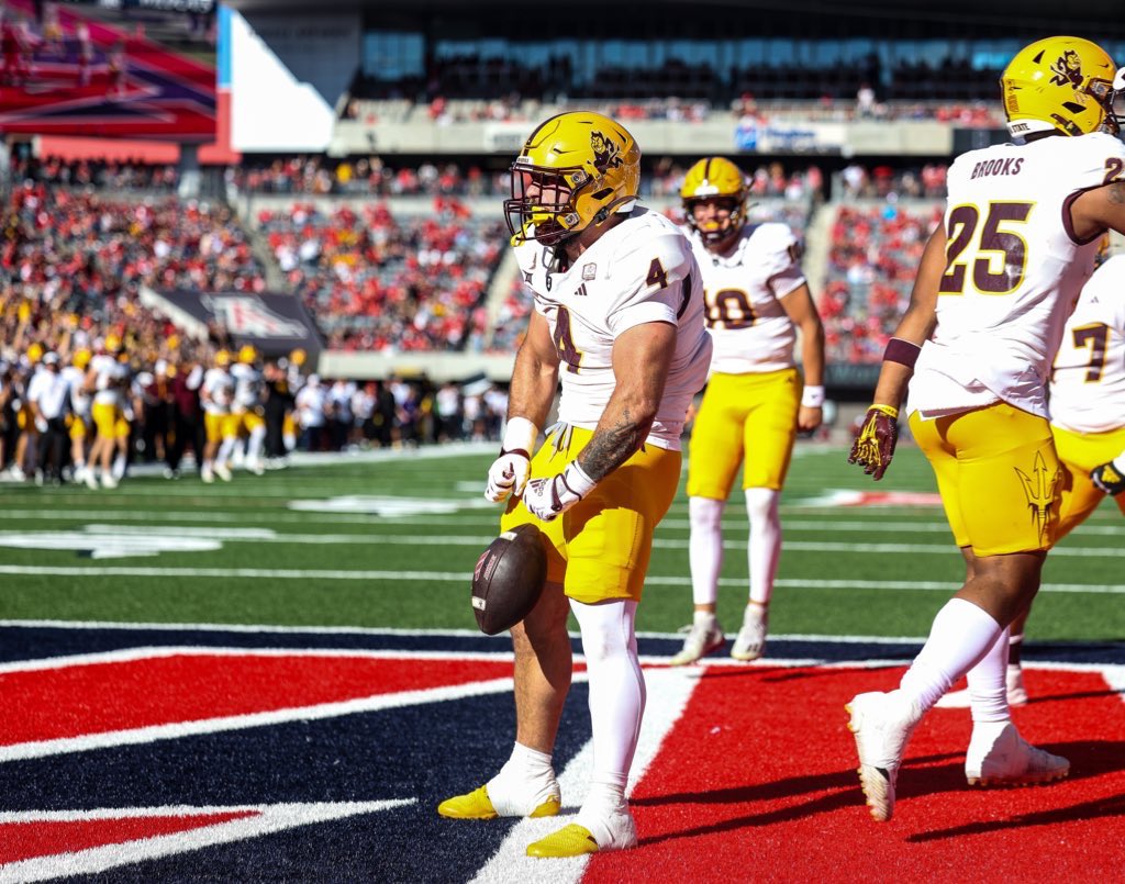 Max Zepeda (@maxzepedasports) on Twitter photo BREAKING: Cam Skattebo has been selected with the 105th pick in the NFL Draft to the New York Giants.
The highest drafted RB the Giants have taken since Saquon Barkley in 2018.
The Sun Devil sensation is heading to the Big Apple 🍎 🌃
<a href="/CronkiteSports/">Cronkite Sports</a> BREAKING: Cam Skattebo has been selected with the 105th pick in the NFL Draft to the New York Giants.
The highest drafted RB the Giants have taken since Saquon Barkley in 2018.
The Sun Devil sensation is heading to the Big Apple 🍎 🌃
<a href="/CronkiteSports/">Cronkite Sports</a>