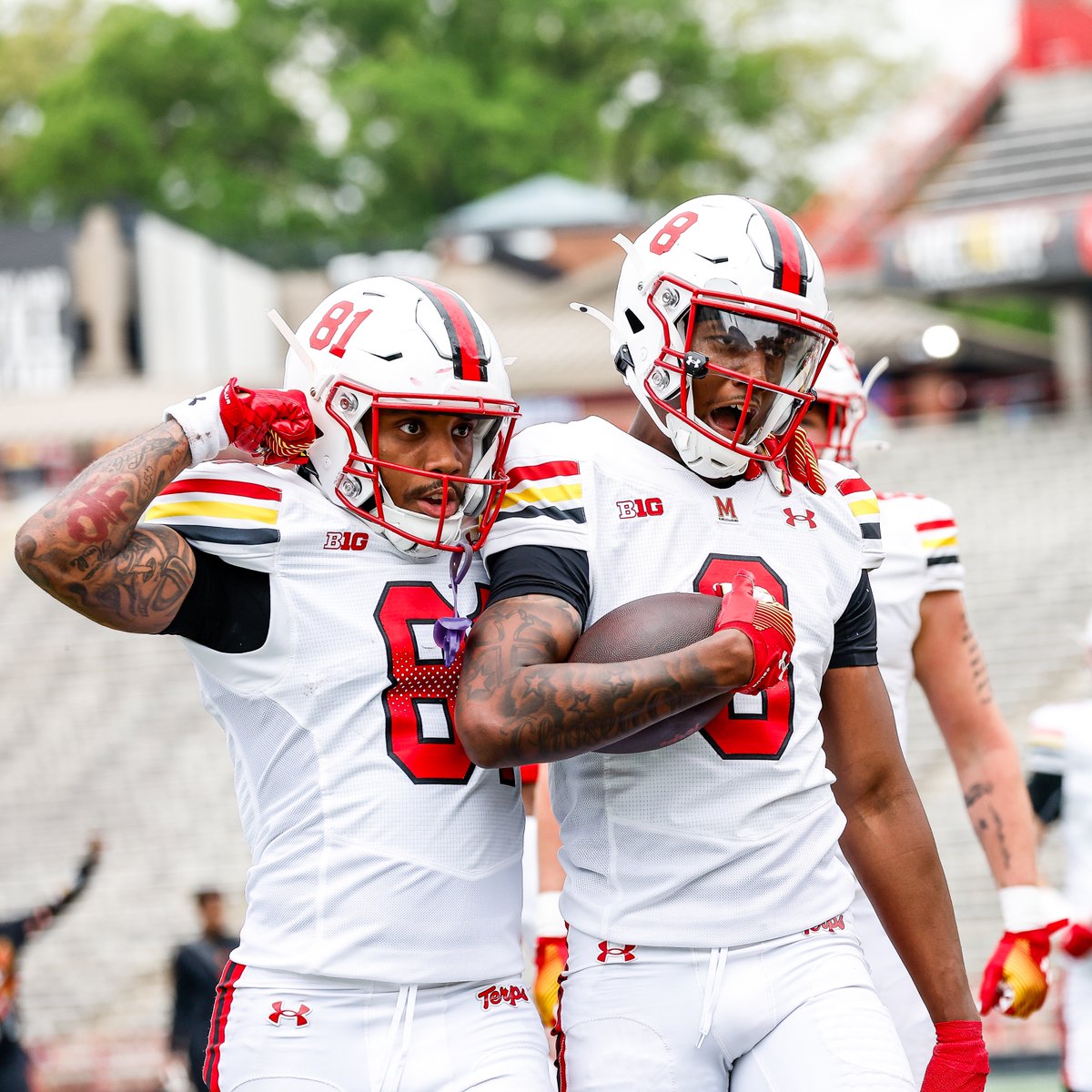 Mekhai with his second touchdown of the day!

White leads 14-0.