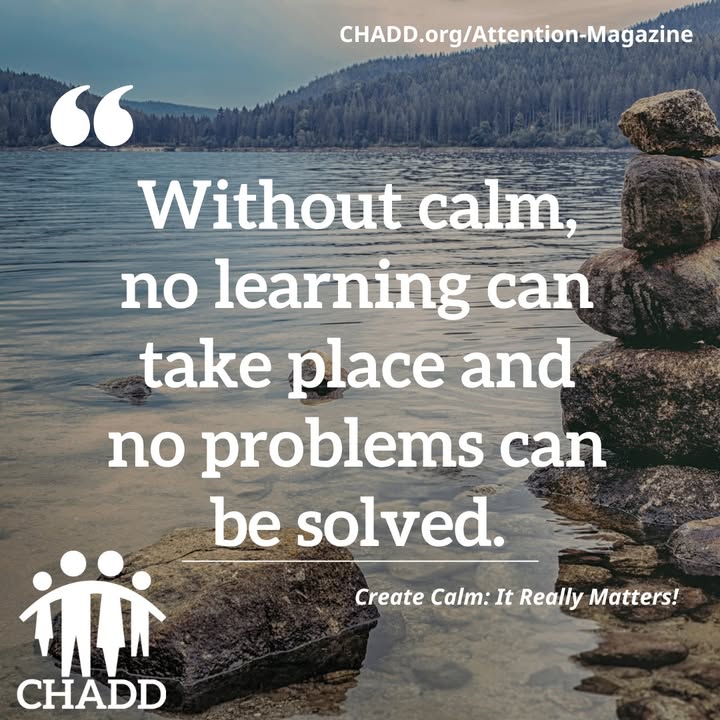 CHADD_ADHD's tweet image. Your child’s ability to regulate emotions is affected by what she or he is expected to manage. How can you build a supportive foundation of serenity at home?
Read more: bit.ly/attncreatecalm
#adhd #chadd #parenting #calm #serenity #emotions #adhdparenting