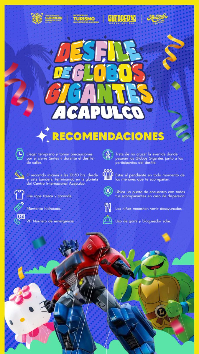 HugoRodrg3's tweet photo. El #DesfileDeGlobosGigantes está por iniciar!!! Sigue las recomendaciones https://t.co/CfWDBLKoBZ