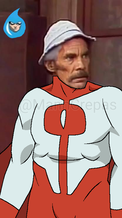 Guys, i present to you, my Invincible Omni-sona, his name is "Seu Omni-Madruga", the "O" on his chest stands for "Popstar", can't steal it because of the WaterMark.

#INVINCIBLE #invinciblefanart #omniman #INVINCIBLEWAR