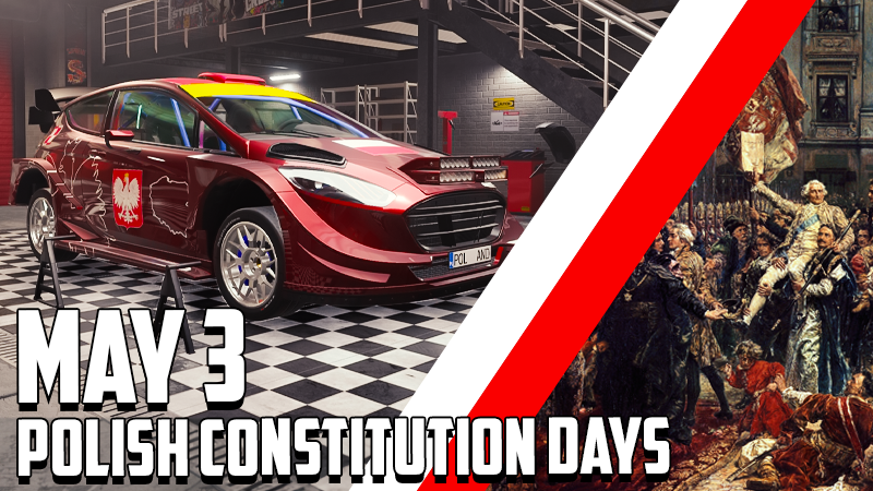 Steam starts celebrating Polish Constitution Day a few days early - and we’re here for it!
On May 3rd, 1791, Poland made history. Today, we keep building on that spirit through creativity, care, and a good set of tools 🛠️

Thanks for being here with us, no matter your flag! ⚪🔴
