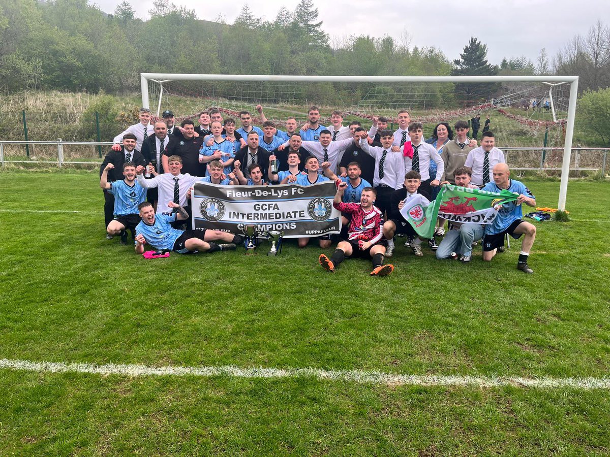 Pictures from today’s Gwent County FA Intermediate Cup, congratulations to Fleur-De-Lys