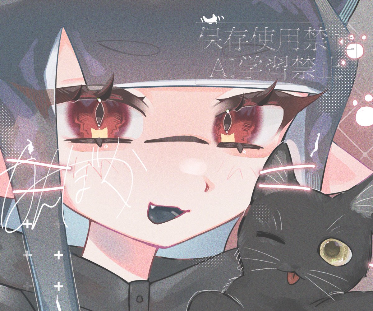 アイコン企画でした！🫶🏻🐈‍⬛🖤