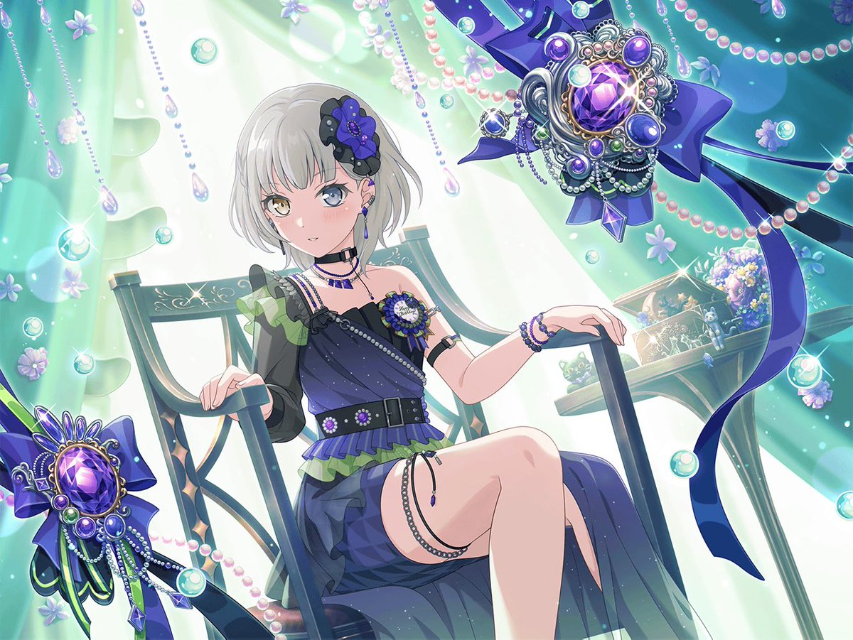 rgcoftheday's tweet photo. Today’s rhythm game character of the day is Raana Kaname from BanG Dream! Girls Band Party! https://t.co/STUjHG9s5G