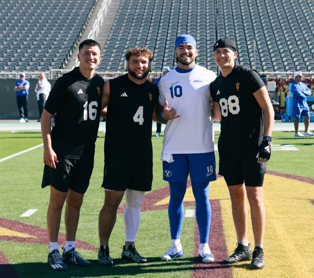 Trenton Bourguet (@trenton__b16) on Twitter photo You Have Earned Everything You Have Accomplished & It Has Been Awesome To Have A First Row Seat The Past Couple Of Years To See Your Journey Unfold! Excited To See You Ball Out In The NFL! As I Would Always Say, When In Doubt… Give The Ball To <a href="/camskattebo5/">cameron skattebo</a>
Much Love Always🤞🏼❤️ You Have Earned Everything You Have Accomplished & It Has Been Awesome To Have A First Row Seat The Past Couple Of Years To See Your Journey Unfold! Excited To See You Ball Out In The NFL! As I Would Always Say, When In Doubt… Give The Ball To <a href="/camskattebo5/">cameron skattebo</a>
Much Love Always🤞🏼❤️
