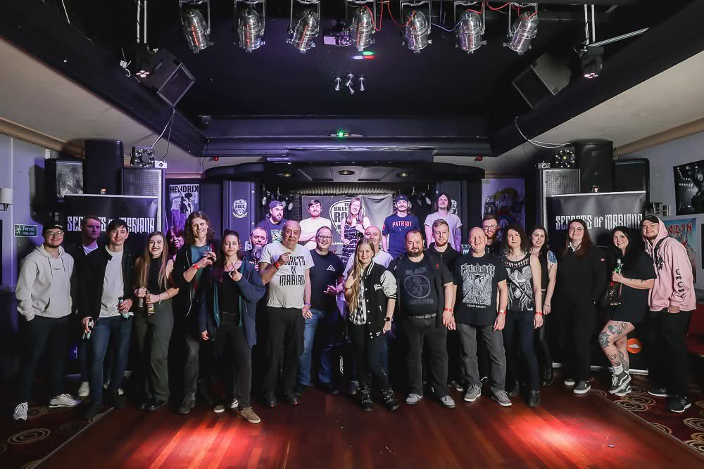 On this day 2 years ago. we filmed our music video for "Cut &amp; Run" at the fabulous Billesley Rock Club! Special shout out to you today if you were involved ❤️