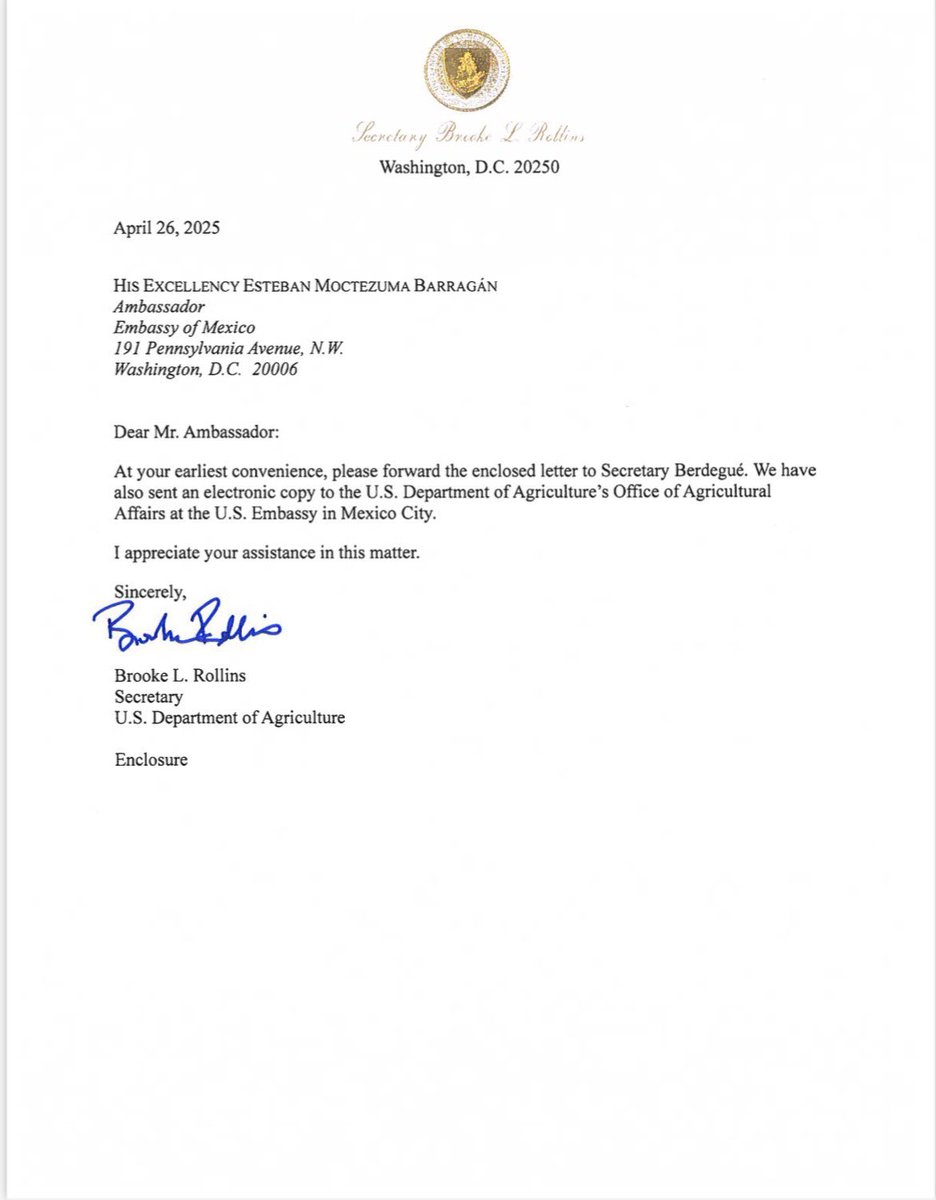 Secretary Brooke Rollins tweet media