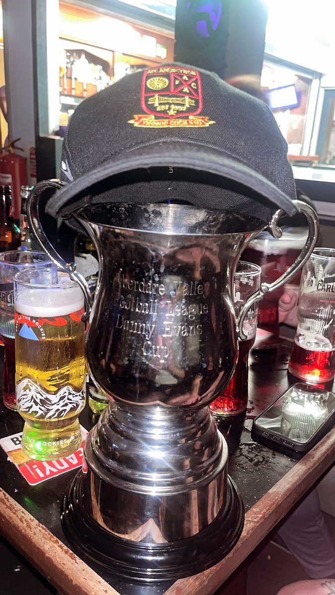 🔴⚫️DANNY EVANS MEMORIAL CUP            CHAMPIONS 2024/25🔴⚫️

We retain the trophy after a superb performance Friday night, coming away 5-1 winners v Cwmaman. Chris x2, Jack, Minto and Peggy with the goals for AFC.

Onto Tuesday….

🔴⚫️