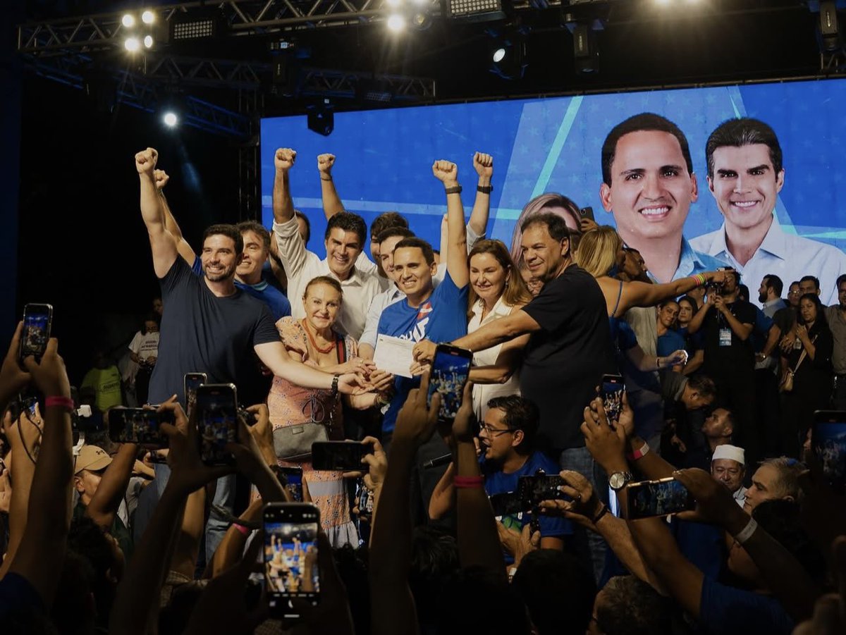 Parabenizo Cássio Andrade pela sua filiação ao MDB 🤝🏽

Sua experiência e compromisso com o desenvolvimento do nosso estado fortalecem ainda mais nosso partido. 

Conte comigo pra fazer o Pará prosperar e construir um futuro melhor pra nossa gente!
