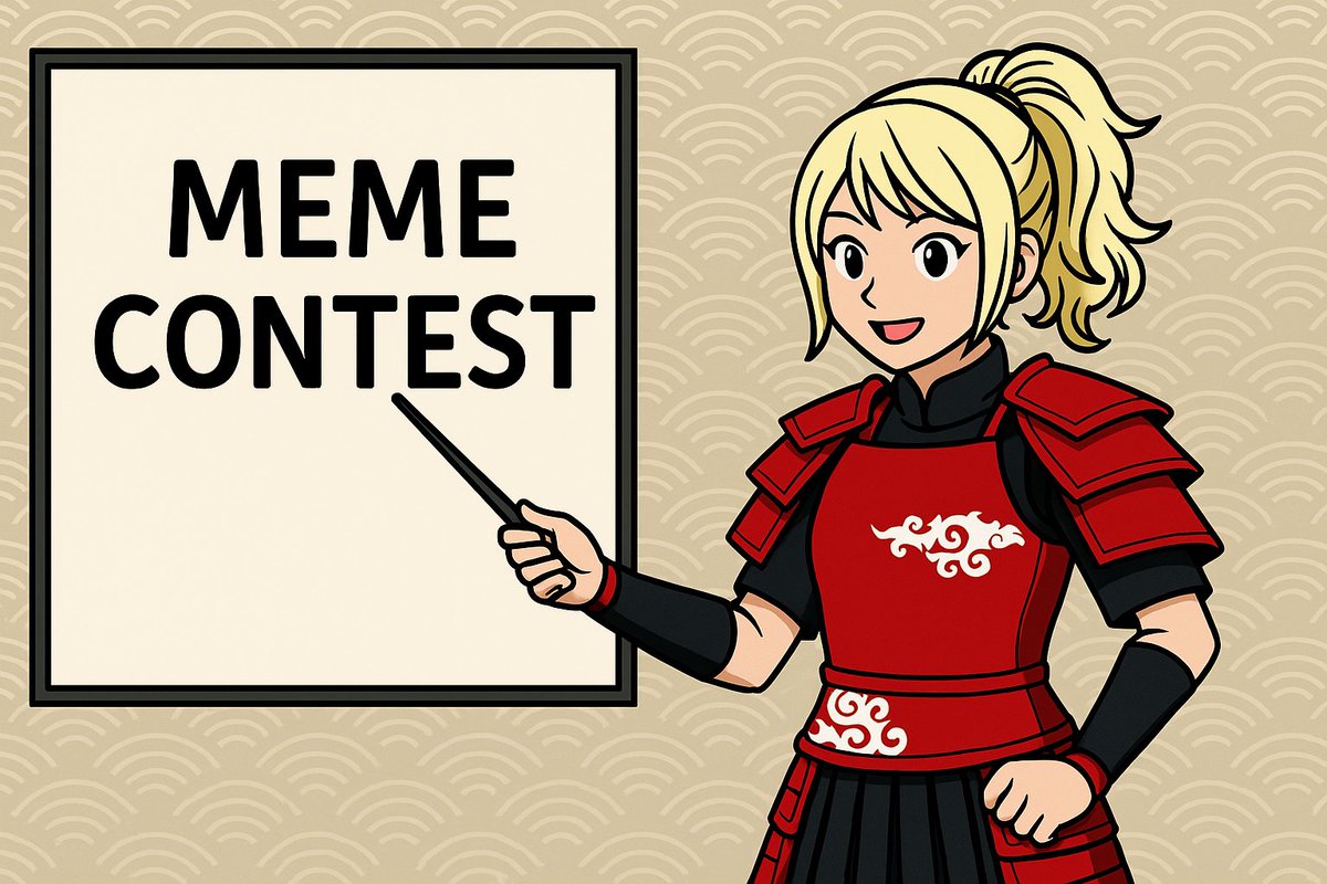 itechnotal's tweet photo. 🎉 Meme Contest is LIVE! 🎉
Create a meme about Shinobi Warfare, Ninja Specter, or our coin TTC! 🔥
🏆 Rewards:
🥇 1st: 1000 Credits / $10 TTC / 10k SW Gems / 7k NS Tokens
🥈 2nd: 500 Credits / $5 TTC / 5k SW Gems / 4.5k NS Tokens
🥉 3rd: 3k SW Gems / 2.2k NS Tokens

Get creative and join the fun! 🚀

How to participate:
Comment on this post your meme with tag #ttmeme 
And write your discord username 
The winner will be announced within one week!

#TTC #ShinobiWarfare #NinjaSpecter #MemeContest