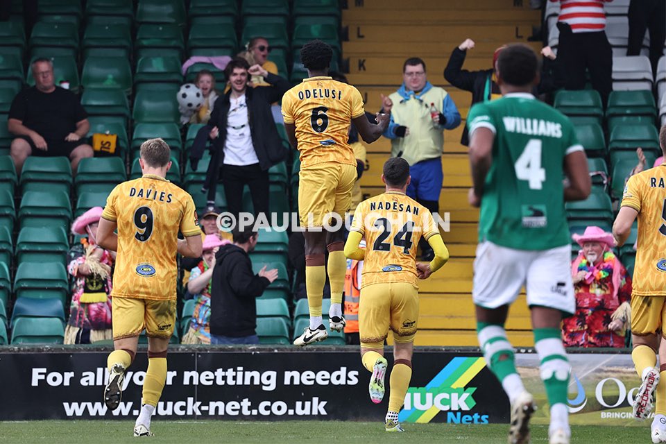 1-1: <a href="/sijuodelusi/">OSO</a> leaps majestically in the Yeovil box sending his header looping over the ‘keeper to equalise for <a href="/suttonunited/">Sutton United</a>: