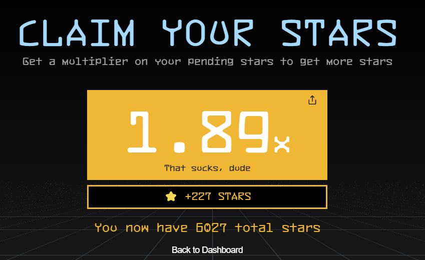 Zahar0n_'s tweet image. Got rugged today, 1.89x

Only in @SuccinctLabs testnet 💀

drop your screenshot it comments, let&apos;s check each other&apos;s luck 🔽