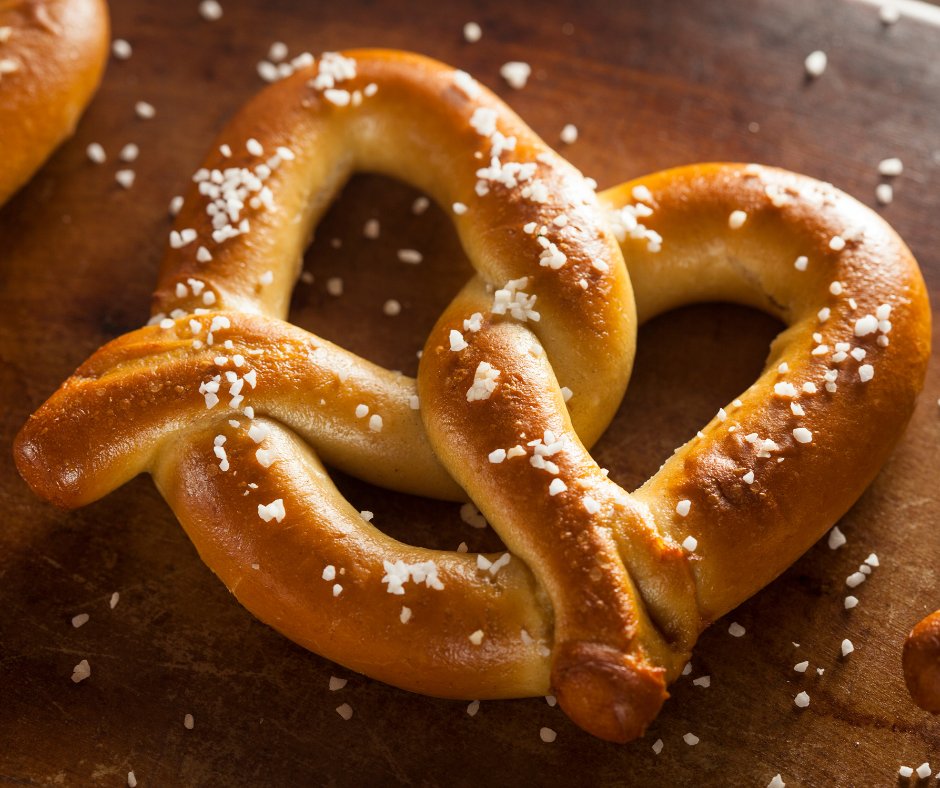 Happy National Pretzel Day! National Pretzel Day originated in 1983 when Pennsylvania Congressman Robert S. Walker declared April 26th as the day to honor the pretzel -- one of the most beloved snacks with deep roots in PA's culture and America's snack history! #HappyPretzelDay