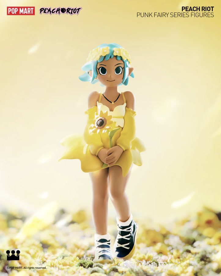 frankie - sunflower - punk fairy