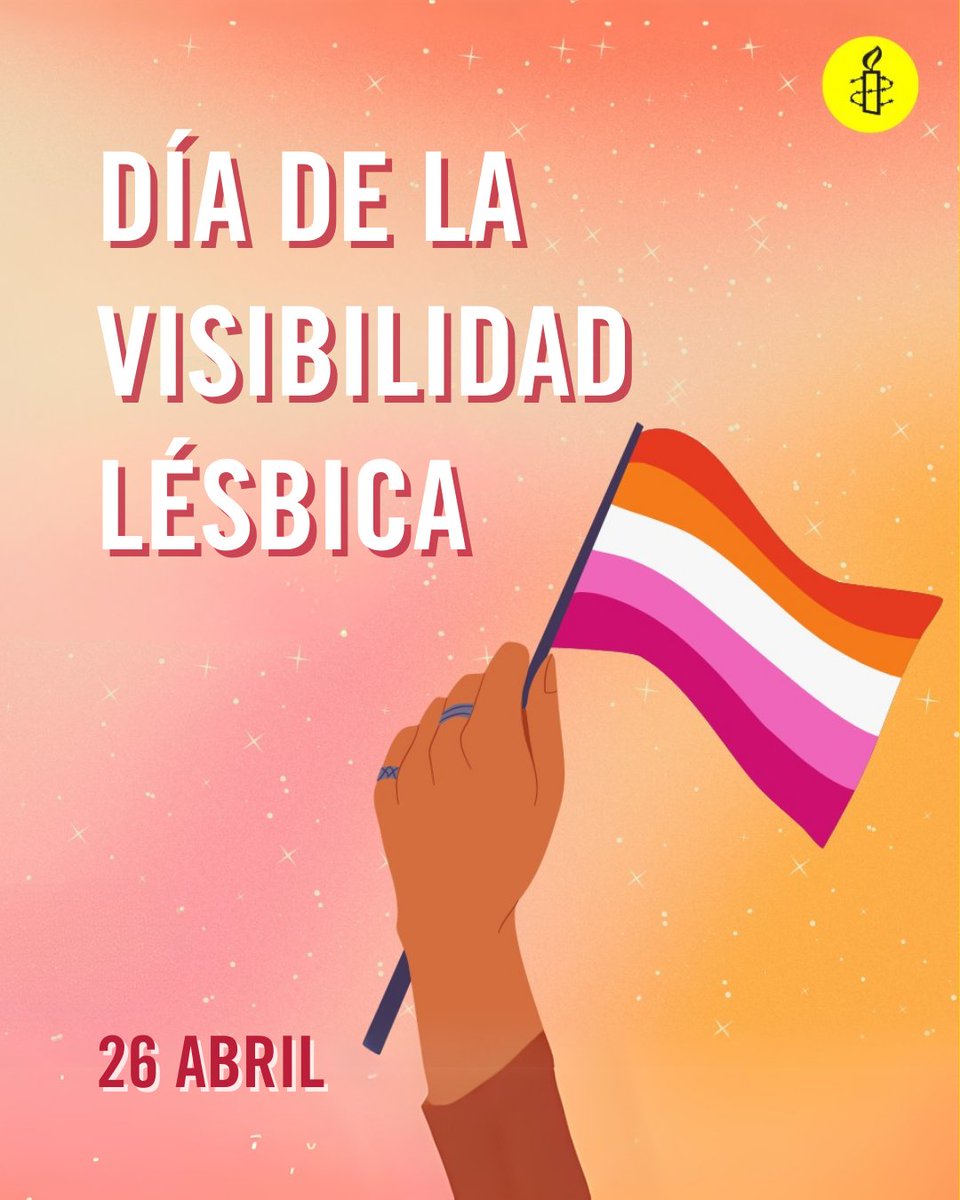 ✨ Hoy, en el Día de la Visibilidad Lésbica, celebramos la diversidad, la resistencia y el orgullo de ser quienes somos.
Las mujeres lesbianas existen, resisten y luchan todos los días contra la discriminación y la violencia.
Porque ser visible también es un acto de amor y de