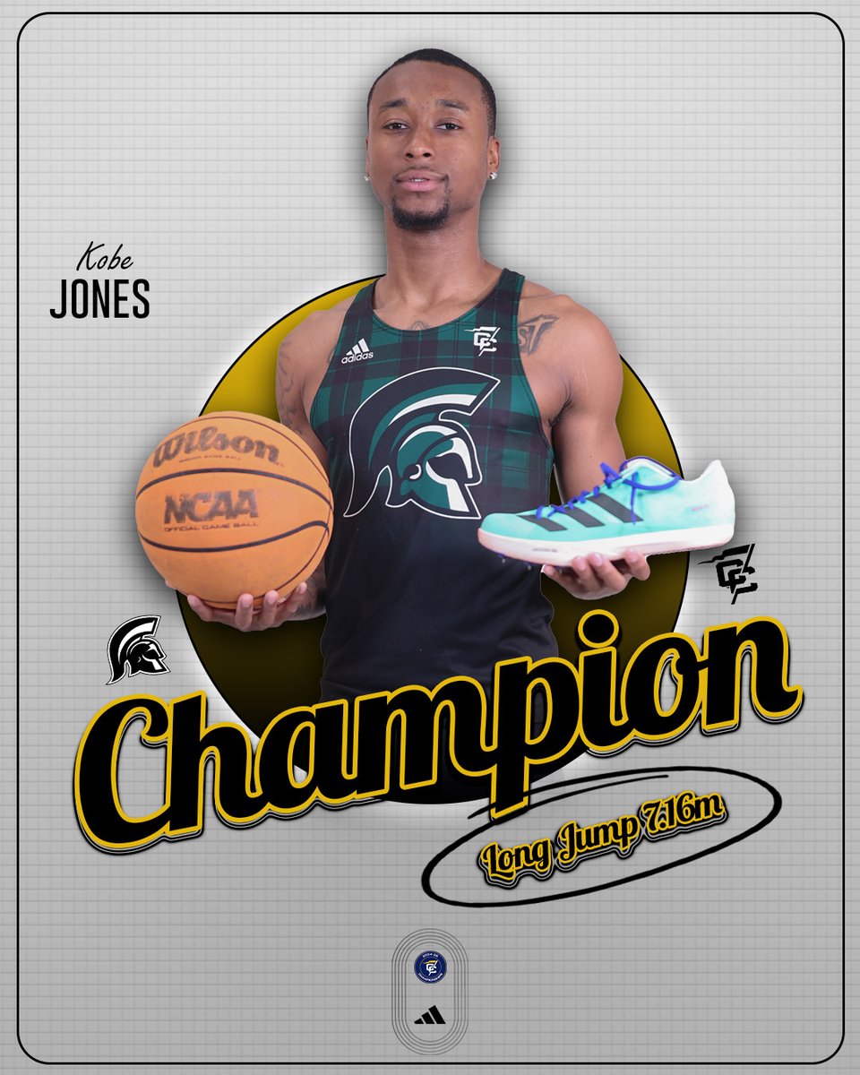UMOAthletics's tweet photo. 𝐓𝐡𝐫𝐞𝐞 𝐂𝐨𝐧𝐟𝐞𝐫𝐞𝐧𝐜𝐞 𝐂𝐡𝐚𝐦𝐩𝐢𝐨𝐧𝐬 𝐟𝐫𝐨𝐦 𝐃𝐚𝐲 2⃣

🥇Kobe Jones, Long Jump, 7.16m
🥇Amari Noble, Discus, 52.69m
🥇Janara Bryant, Long Jump, 5.90m https://t.co/AW5yDVljUG