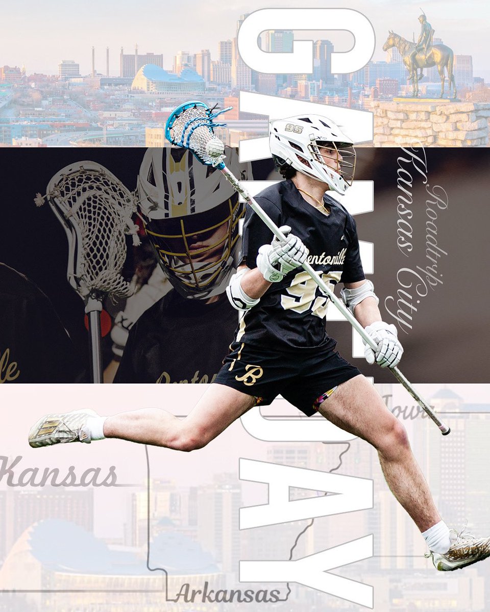 Roadtrip to Kansas City for the weekend. Sat: Varsity vs Waukee (IA) 6pm, JV vs Waukee JV 8pm. Sun: JV vs Blue Valley (KS) JV1 10am, JV vs Blue Valley JV2 12pm, Varsity vs Blue Valley 2pm  All games at Blue Valley West HS #TheRoadTo5 #TigerDNA #ClawsUp #WeAreBentonville