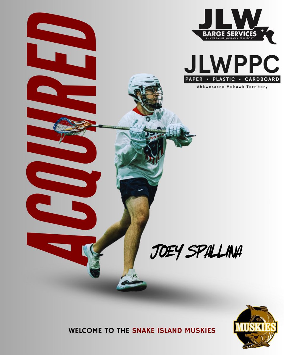 MuskiesLacrosse's tweet photo. There’s a ton of excitement on Snake Island for this acquisition. Syracuse University’s offensive stud will join the Muskies for the ‘25 season!                         Photo https://t.co/PN4VIYxdSR https://t.co/gwr6f0RIm4