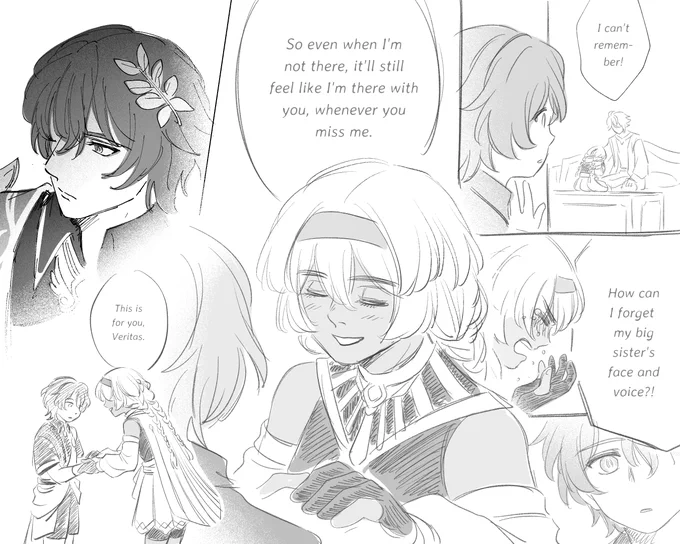 Genshin x HSR crossover: Sisters [2/3]

Suha and Kakavasha have a lot in common

also no I don't know how Ratio end up in that household 😭 no actual braincells were involved in the making of this series 