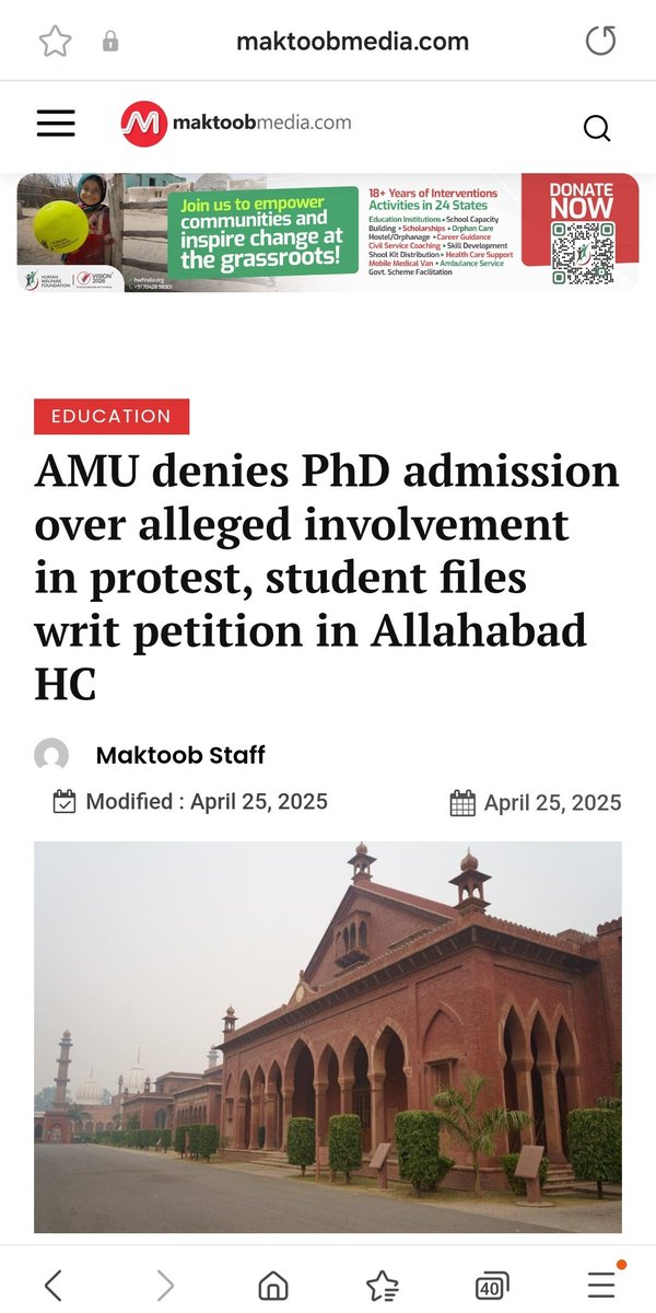RazaMadiha_'s tweet photo. Unbelievable injustice!! Paras Mohammad @alig_waris expelled from AMU without notice or hearing, denied his rightful PhD admission.This is not just injustice, it's cruelty. How long will our students suffer like this?? Cruelty in the name of discipline must end.  #StandWithParas https://t.co/XCbx7Ftk4i