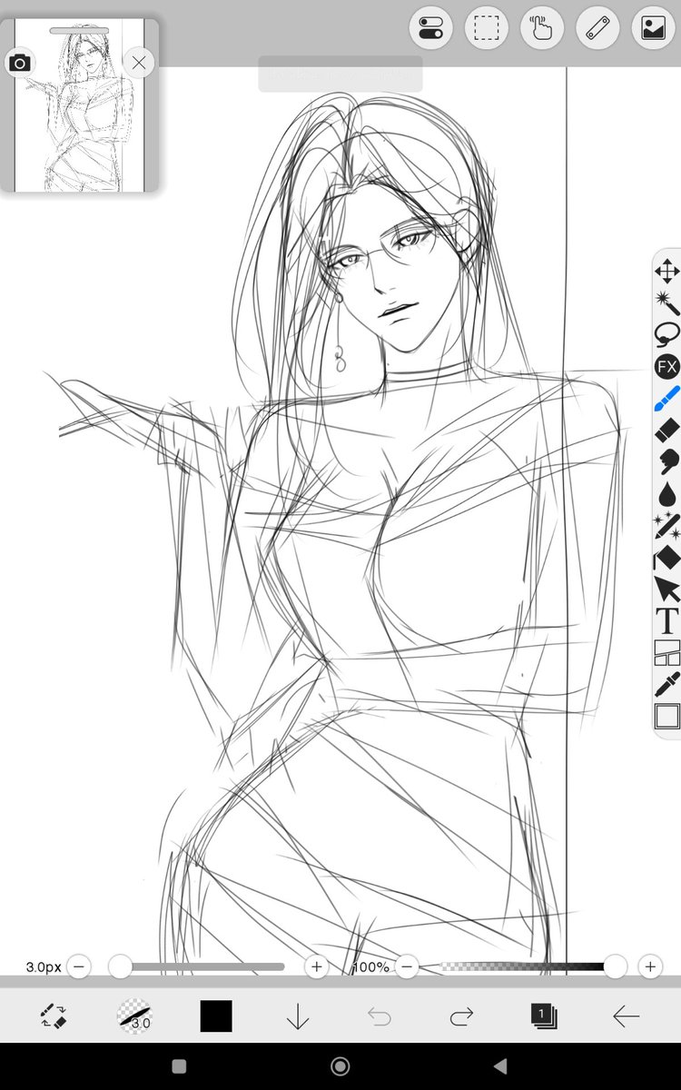 nunamasu's tweet photo. 20 minute sketch, hope I don't ruin things up(⁠´⁠-⁠﹏⁠-⁠`⁠；⁠) https://t.co/r2dHntpH2y