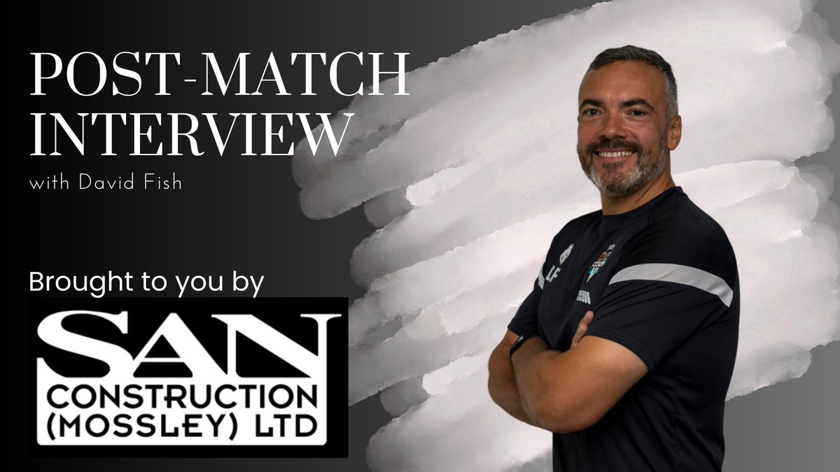 🎥 𝙊𝙣𝙚 𝙡𝙖𝙨𝙩 𝙩𝙞𝙢𝙚

We caught up with David Fish for one last time, and new Mossley AFC manager Alex Craddock, following today’s 3-1 win at Hanley Town. 
⬇️
youtu.be/6Y8sY6zdgmE?si…

⚪️⚫️