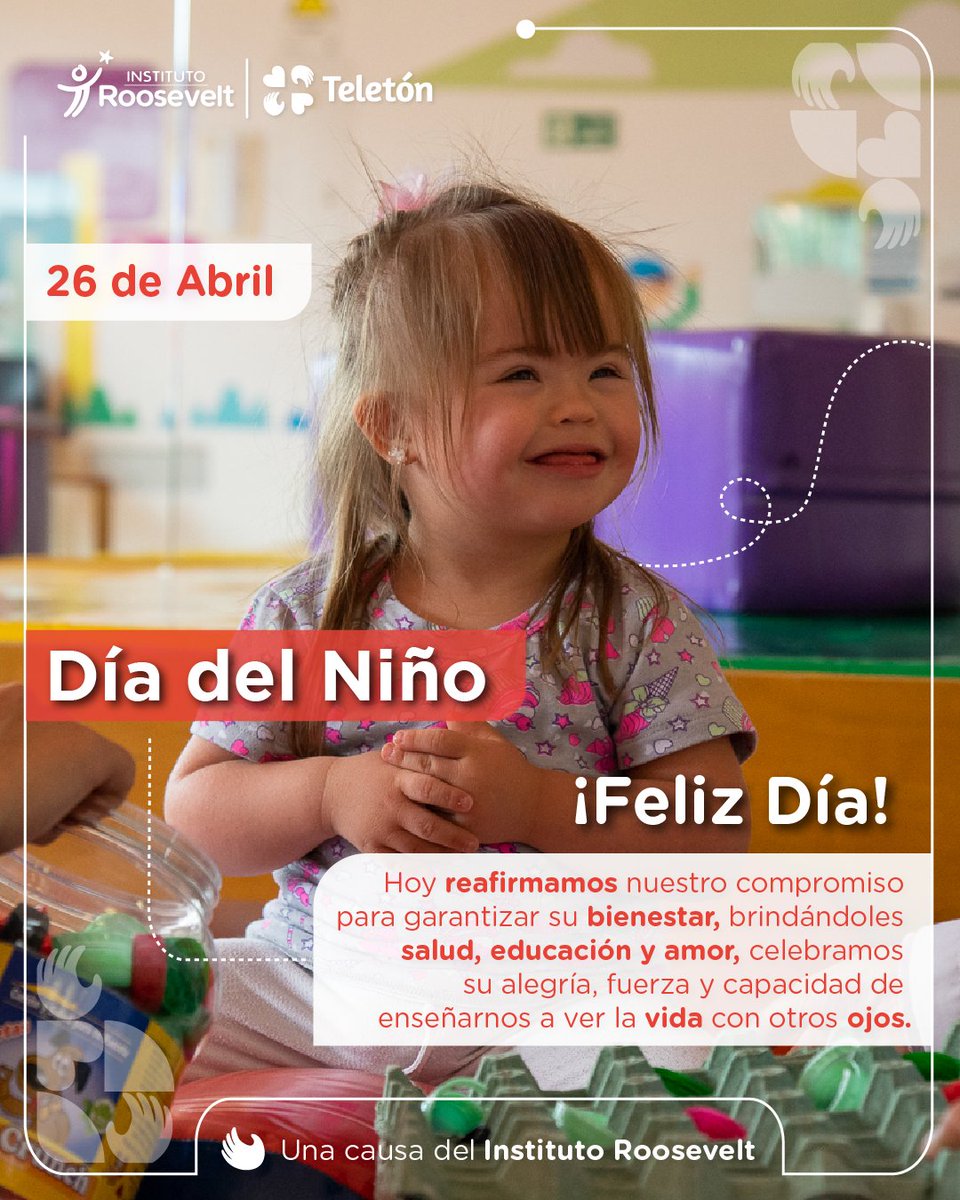 🌟Hoy, en el #DíaDelNiño celebramos a los más de 15 millones de niños, niñas y adolescentes en Colombia. En el Instituto Roosevelt, trabajamos para garantizar su bienestar, salud y dignidad, ellos son el presente que nos inspira a construir un mundo mejor. #DíaDelNiño