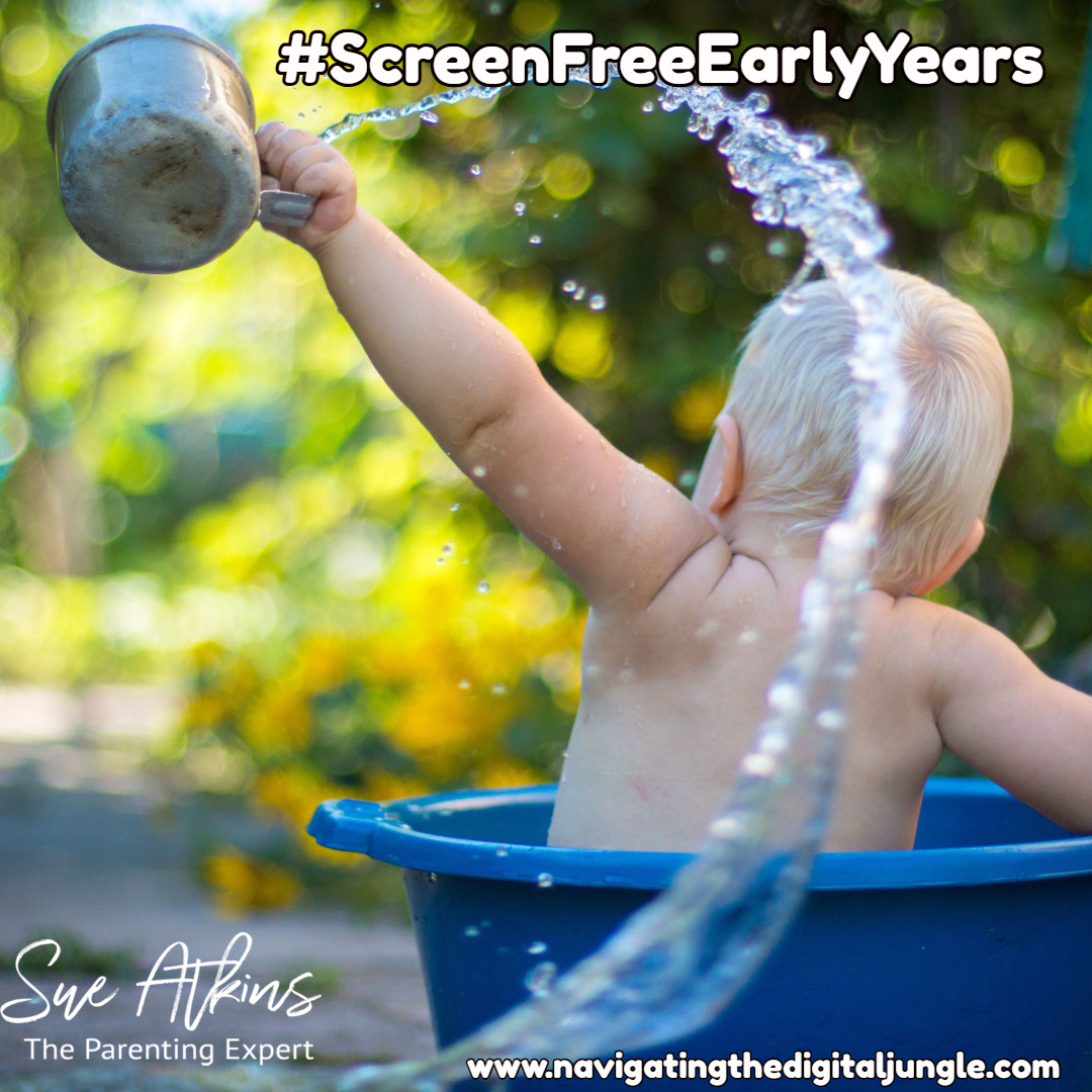 SueAtkins's tweet photo. If a baby's first smile is directed at a screen instead of a face, what are we teaching them about connection? #ScreenFreeEarlyYears #EarlyYears https://t.co/gMaoIhtGP4