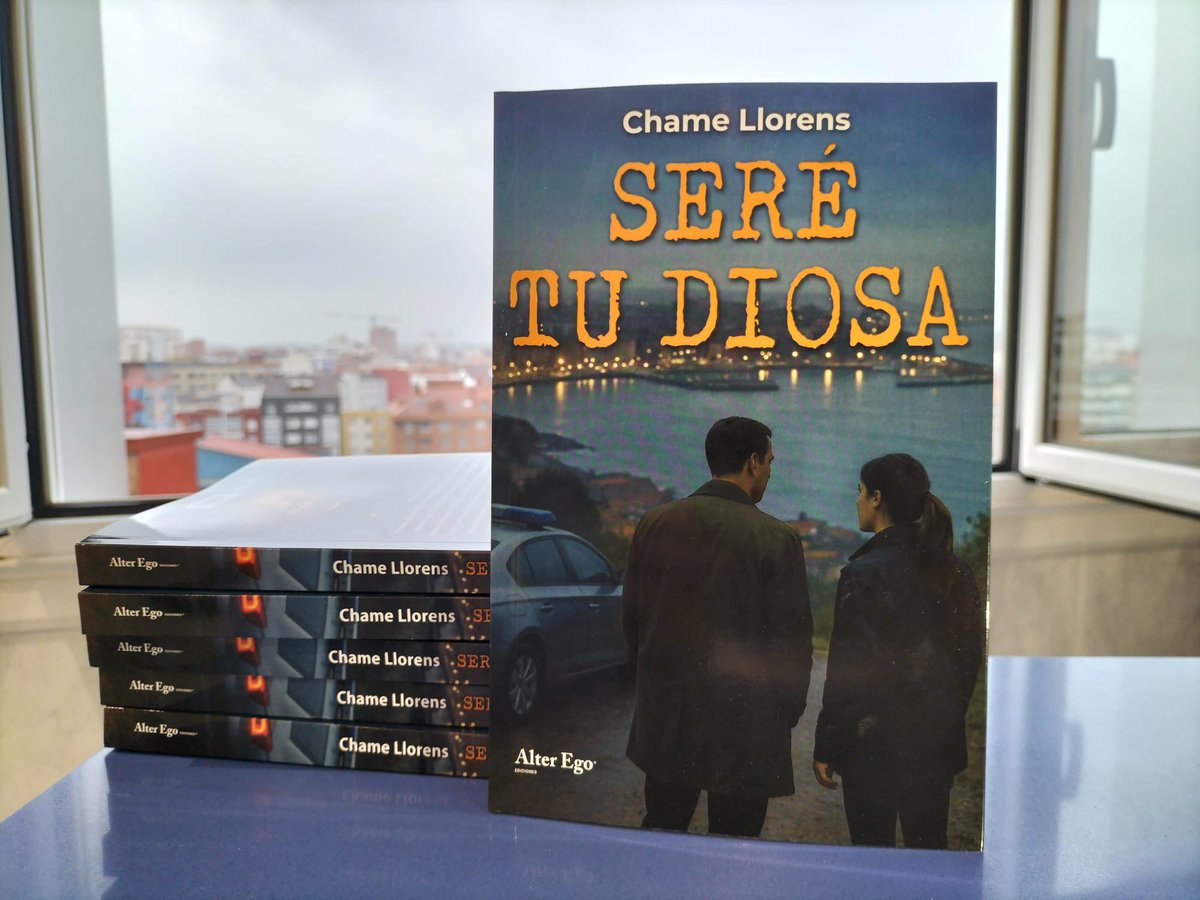 AlterEgoEdicion's tweet photo. La novela negra #SeréTuDiosa escrita por Chame Llorens, llega a #libreria La Buena Letra de #Gijon
📖Sumérgete en la historia del inspector Jiménez, donde un detalle olvidado en un antiguo caso encenderá preguntas que jamás encontraron respuesta.
#AlterEgo #libro #novela https://t.co/tQhmPi8PIr