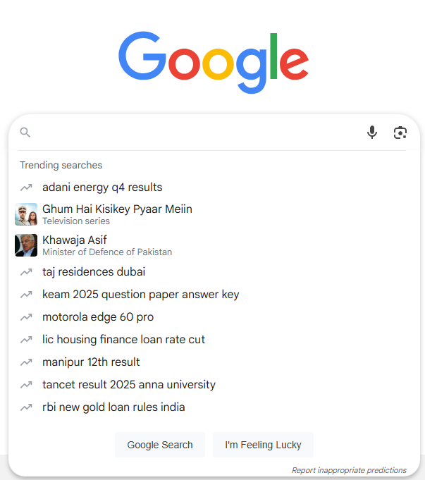 #GhumHaiKisikeyPyaarMeiin is trending at number two on Google