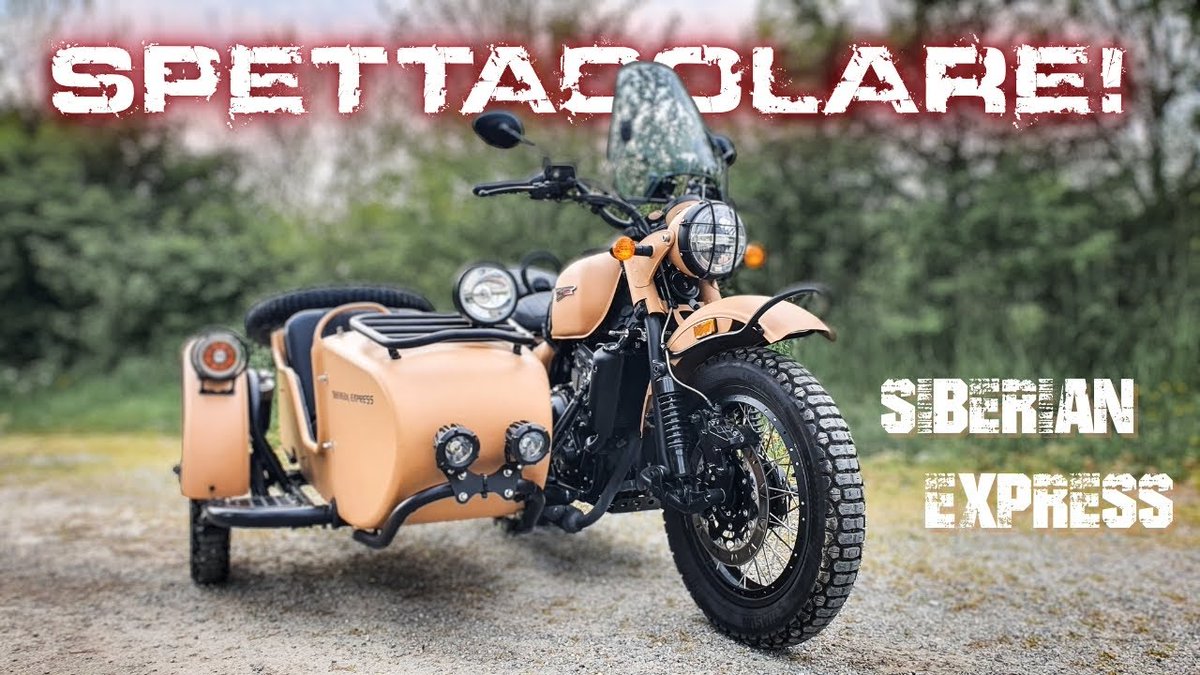 A FULLGAS con IL SIDECAR SIBERIAN EXPRESS di Changjiang! SCOPRIAMOLO INSIEME!
youtu.be/rriJMcitOvk
#sidecar #motociclismo #novità
