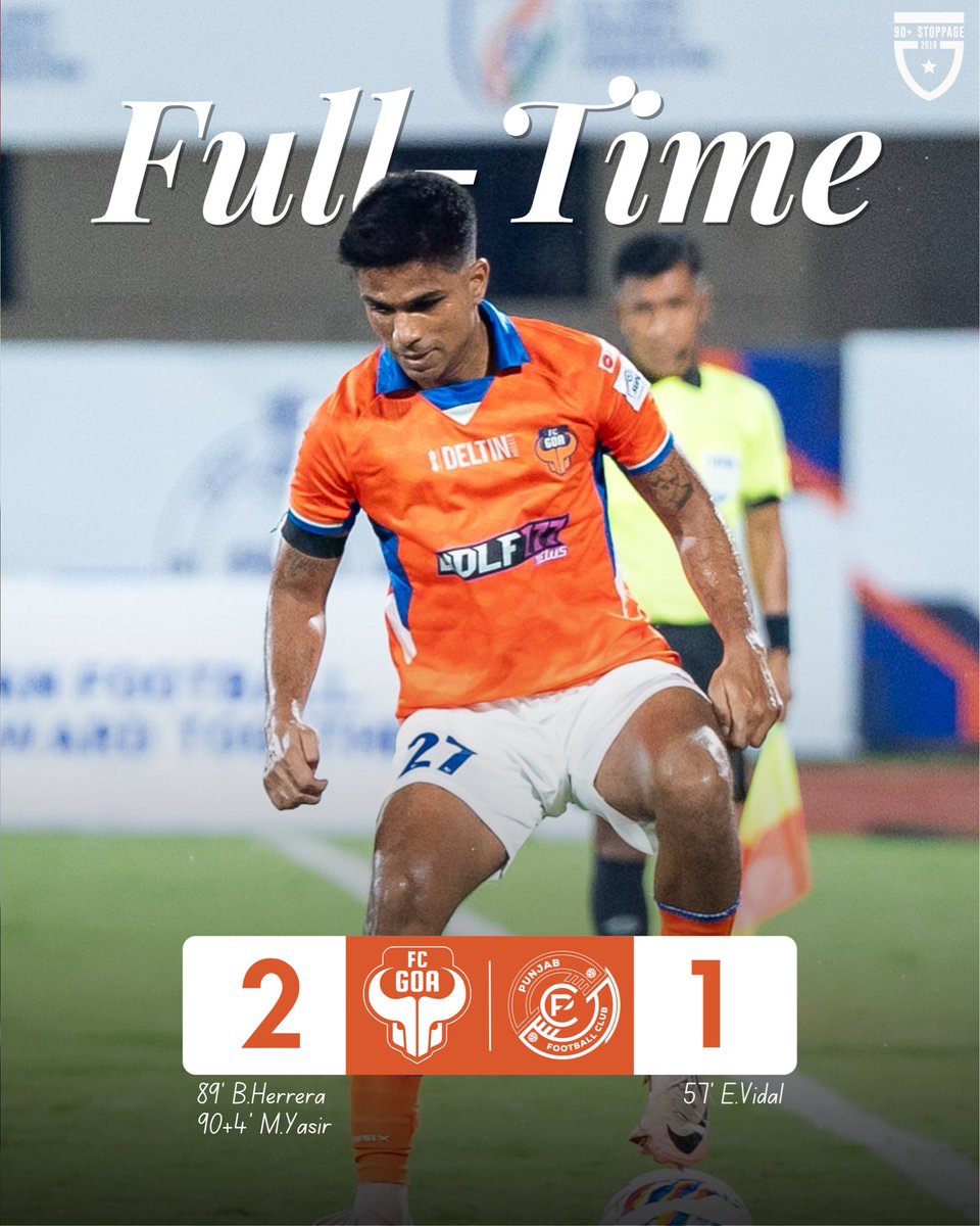 FC Goa register a late comeback to book their place in the semi-finals of Kalinga Super Cup 2025. 🏆 #90ndstoppage